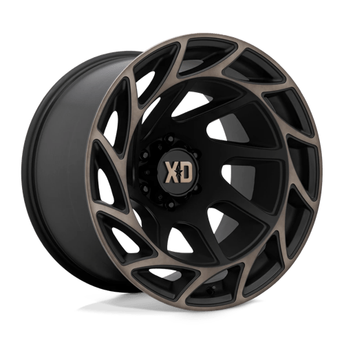 XD Series XD860 ONSLAUGHT Satin Black W/ Bronze Tint 20x12 -44 6x139.7mm 106.1mm - Wheelwiz