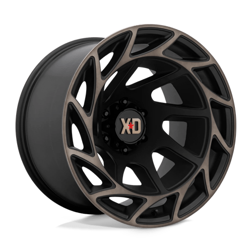 XD Series XD860 ONSLAUGHT Satin Black W/ Bronze Tint 20x12 -44 6x139.7mm 106.1mm - Wheelwiz