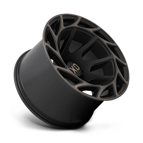 XD Series XD860 ONSLAUGHT Satin Black W/ Bronze Tint 20x12 -44 6x135mm 87.1mm - Wheelwiz