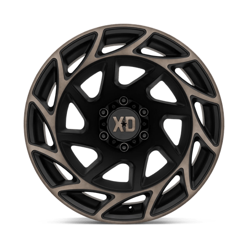 XD Series XD860 ONSLAUGHT Satin Black W/ Bronze Tint 20x12 -44 6x139.7mm 106.1mm - Wheelwiz