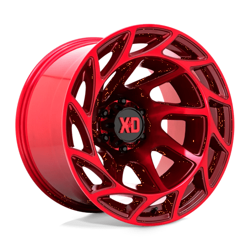 XD Series XD860 ONSLAUGHT Candy Red 22x12 -44 6x139.7mm 106.1mm - Wheelwiz