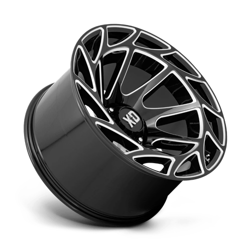 XD Series XD860 ONSLAUGHT Gloss Black Milled 22x12 -44 6x139.7mm 106.1mm - Wheelwiz