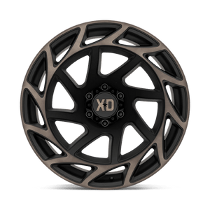 XD Series XD860 ONSLAUGHT Satin Black W/ Bronze Tint 22x12 -44 6x139.7mm 106.1mm - Wheelwiz