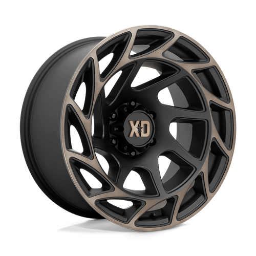 XD Series XD860 ONSLAUGHT Satin Black W/ Bronze Tint 20x10 -18 6x139.7mm 106.1mm - Wheelwiz