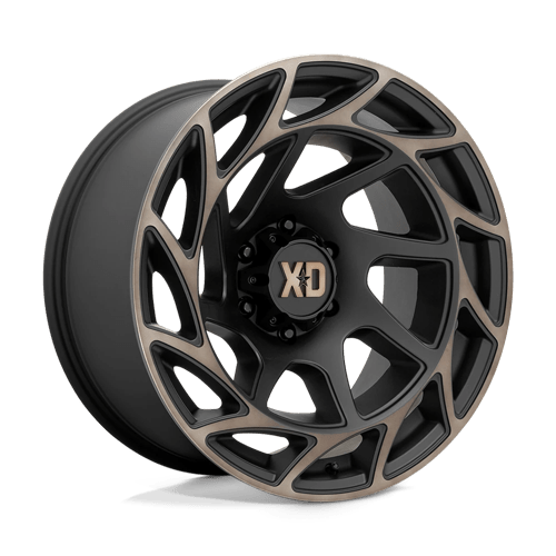 XD Series XD860 ONSLAUGHT Satin Black W/ Bronze Tint 20x10 -18 6x135mm 87.1mm - Wheelwiz