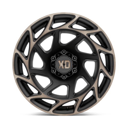 XD Series XD860 ONSLAUGHT Satin Black W/ Bronze Tint 20x10 -18 6x139.7mm 106.1mm - Wheelwiz