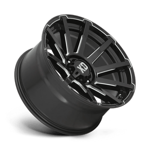 XD Series XD847 OUTBREAK Gloss Black Milled 20x9 +30 5x150mm 110.1mm - Wheelwiz