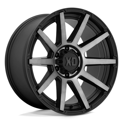 XD Series XD847 OUTBREAK Satin Black W/ Gray Tint 20x9 +30 6x139.7mm 100.3mm - Wheelwiz