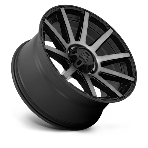 XD Series XD847 OUTBREAK Satin Black W/ Gray Tint 20x9 +18 8x170mm 125.1mm