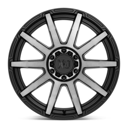 XD Series XD847 OUTBREAK Satin Black W/ Gray Tint 22x10 +12 8x170mm 125.1mm - Wheelwiz