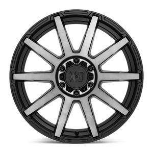 XD Series XD847 OUTBREAK Satin Black W/ Gray Tint 20x9 +18 8x180mm 124.2mm