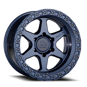 Lock Offroad Olympus Matte Blue 17x9 +35 6x139.7mm 106.2mm