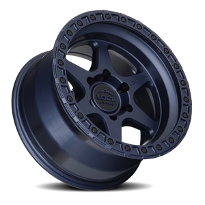 Lock Offroad Olympus Matte Blue 20x10 +24 6x139.7mm 106.2mm