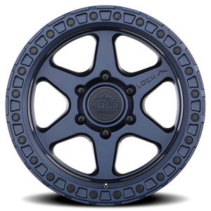 Lock Offroad Olympus Matte Blue 18x9 +1 6x139.7mm 106.2mm