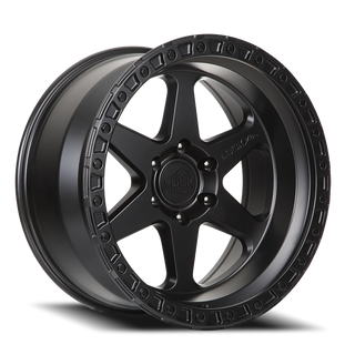 Lock Offroad Olympus Matte Black W/ Matte Black Ring 17x9 -35 6x139.7mm 106.2mm