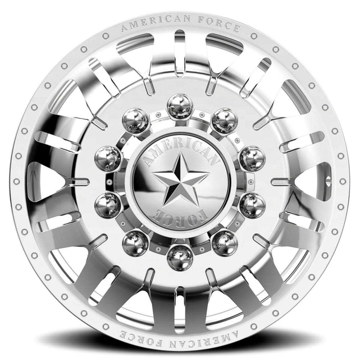 American Force F93 Omen DRW Polished 26x8.25 +152 8x225mm 170mm - Wheelwiz