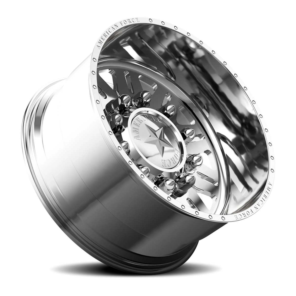 American Force 6F93 Omen SD Polished 22x12 -40 10x225mm 170mm - Wheelwiz