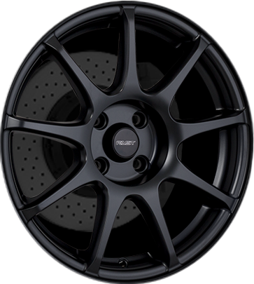 Fast Wheels Orbit Matte Black 15x6.5 +40 4x100mm 73.0mm