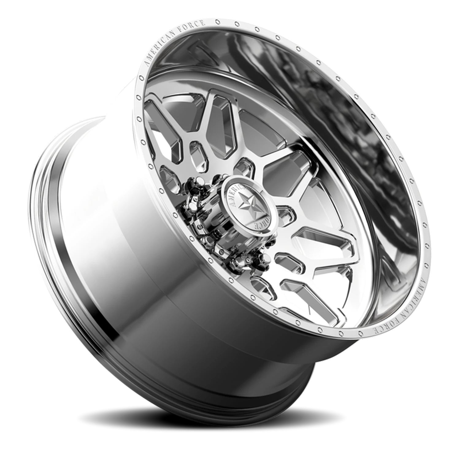 American Force CKH03 Orion CC Polished 24x14 -90 8x165.1mm 125mm - Wheelwiz