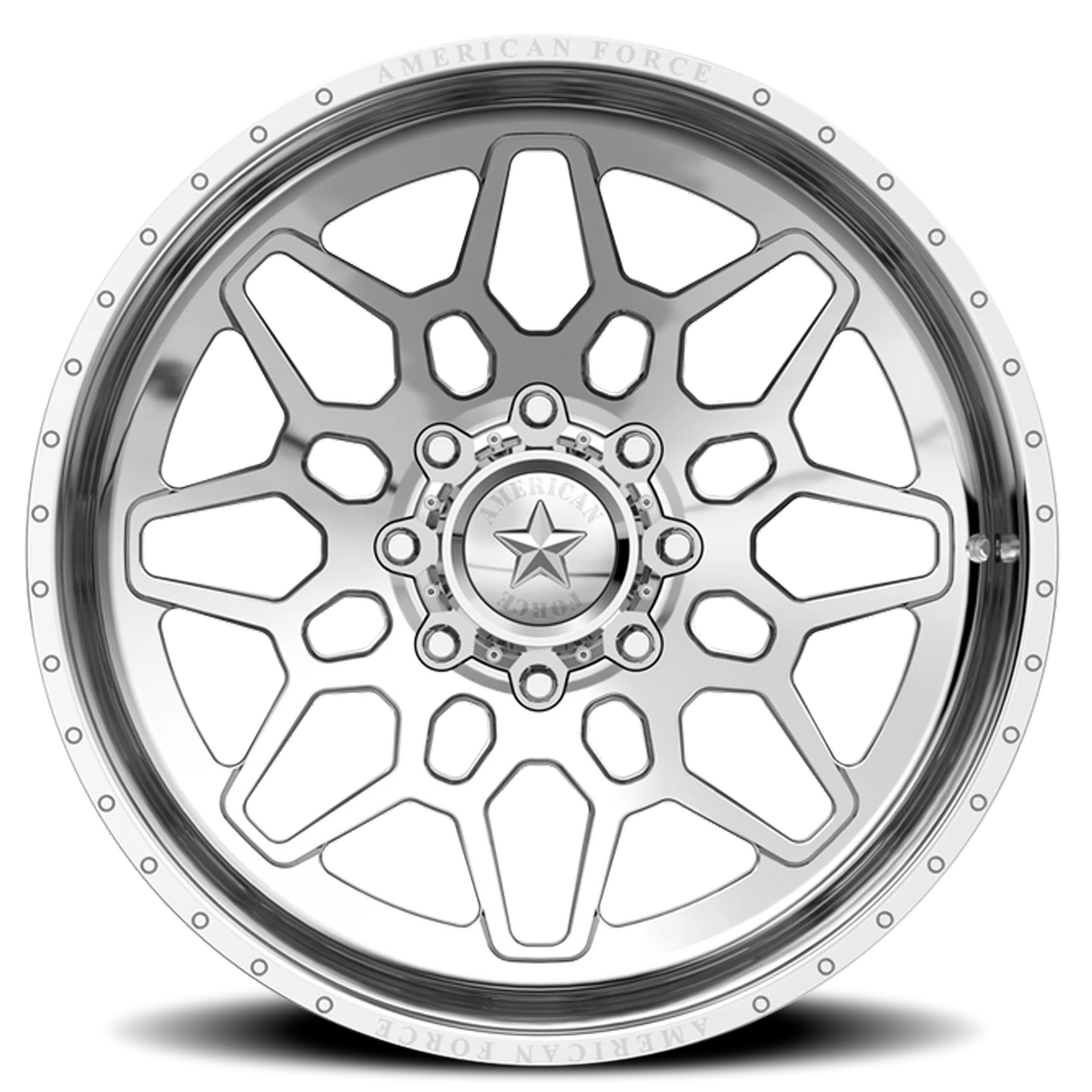 American Force CKH03 Orion CC Polished 24x14 -90 8x165.1mm 122mm - Wheelwiz