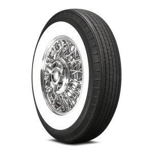 Coker American Classic Radial (1 INCH Whitewall) Bias Look Radial 670R15