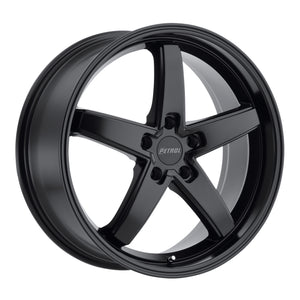 Petrol P1B Matte Black 17x8 +40 5x108mm 72.1mm