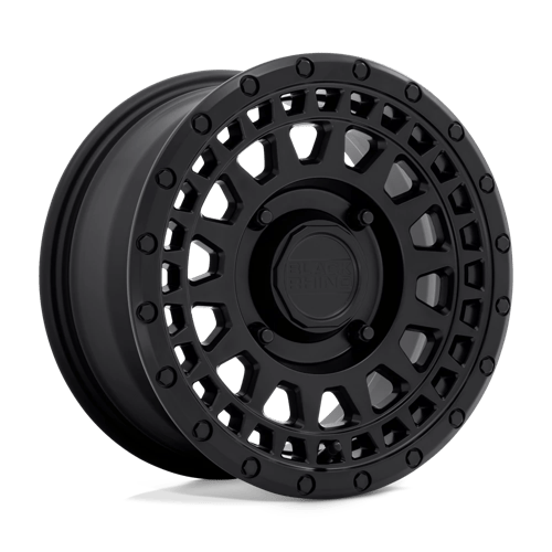 Black Rhino PARKER UTV Matte Black 15x7 +51 4x156mm 132mm - Wheelwiz