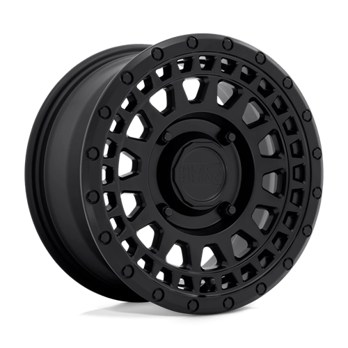 Black Rhino PARKER UTV Matte Black 15x7 +51 4x137mm 106.1mm - Wheelwiz