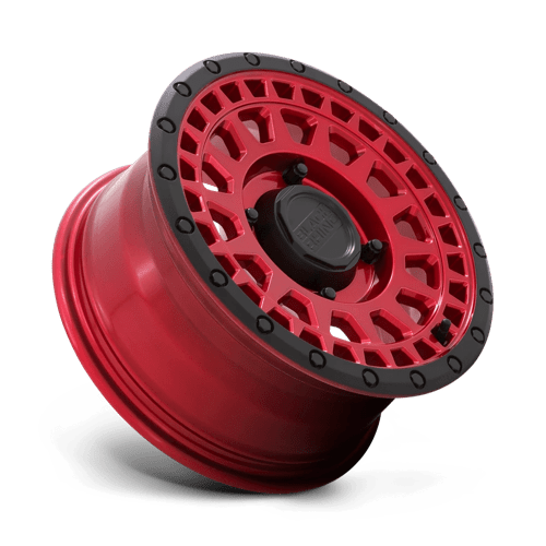 Black Rhino PARKER UTV Candy Red W/ Black Lip 15x7 +51 4x156mm 132mm - Wheelwiz