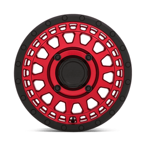 Black Rhino PARKER UTV Candy Red W/ Black Lip 15x7 +51 4x156mm 132mm - Wheelwiz