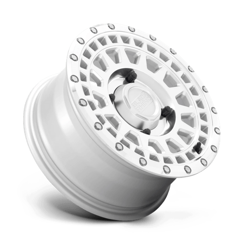 Black Rhino PARKER UTV Silver W/ Mirror Cut Face 15x7 +51 4x156mm 132mm - Wheelwiz