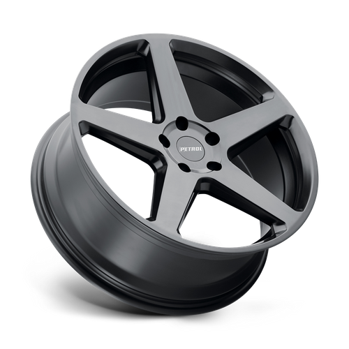 Petrol P2C Semi Gloss Black 18x8 +40 5x112mm 66.6mm - Wheelwiz