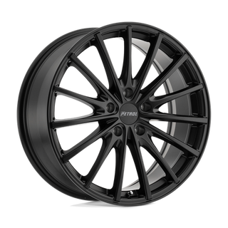 Petrol P3A Matte Black 18x8 +40 5x114.3mm 76.1mm