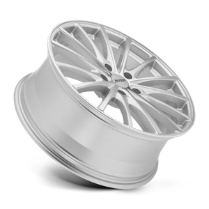 Petrol P3A Silver W/ Machined Cut Face 18x8 +40 5x112mm 72.1mm