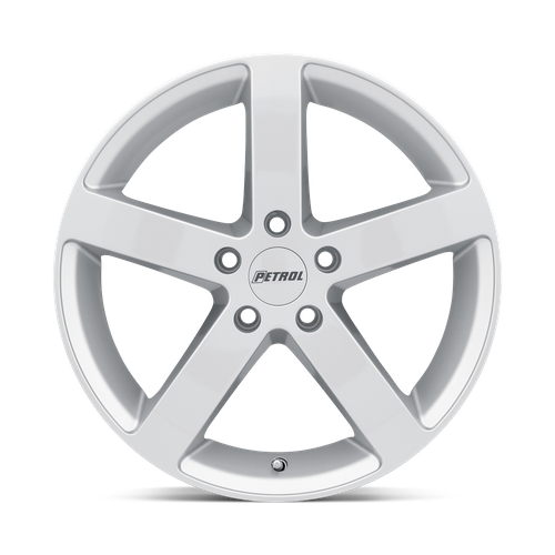 Petrol P3B Gloss Silver 15x6.5 +38 5x100mm 72.1mm