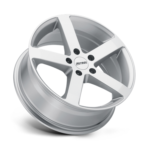 Petrol P3B Gloss Silver 15x6.5 +38 5x100mm 72.1mm - Wheelwiz