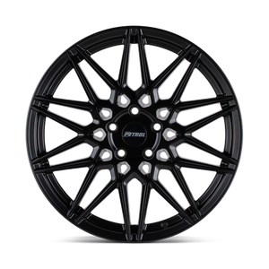 Petrol P3C Semi Gloss Black 17x8 +40 5x114.3mm 76.1mm - Wheelwiz