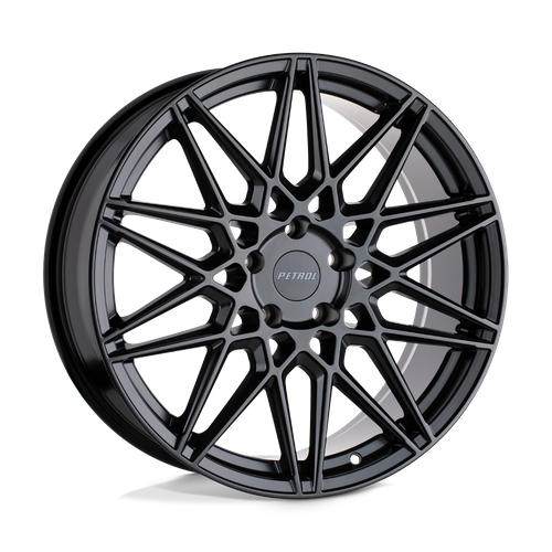 Petrol P3C Semi Gloss Black 17x8 +40 5x115mm 76.1mm - Wheelwiz