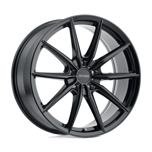 Petrol P4B Gloss Black 17x8 +40 5x110mm 72.1mm - Wheelwiz