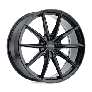 Petrol P4B Gloss Black 19x8 +35 5x120mm 76.1mm - Wheelwiz