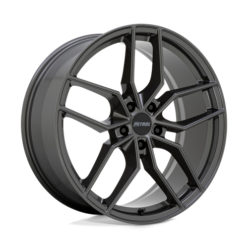 Petrol P5C Gloss Gunmetal 20x8.5 +40 5x108mm 72.1mm - Wheelwiz