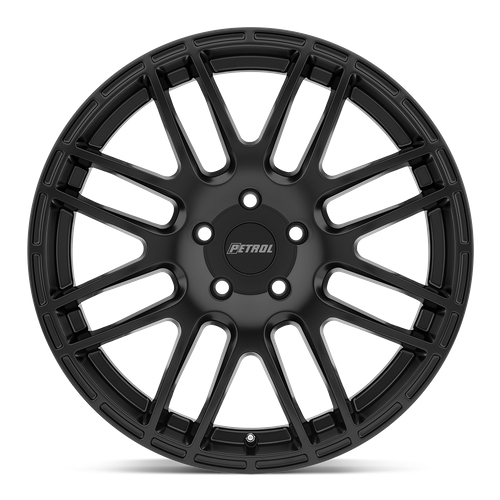 Petrol P6A Matte Black 17x7.5 +40 4x100mm 72.1mm