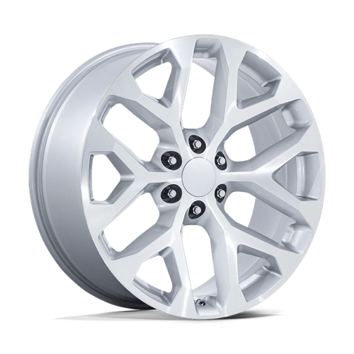 OE Creations PR177 Silver Machined 22x9 +24 6x139.7mm 78.1mm - Wheelwiz