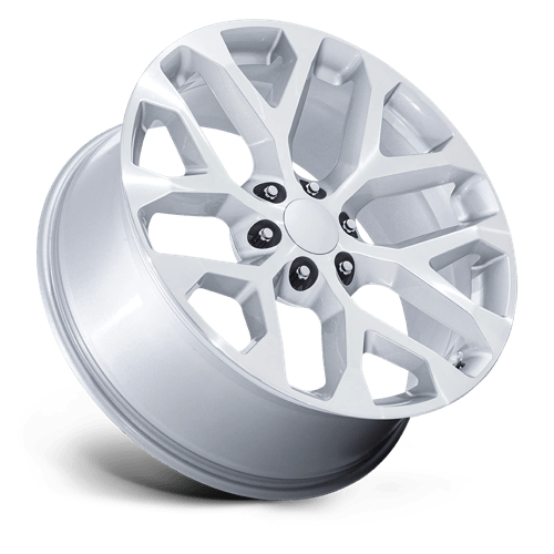 OE Creations PR177 Silver Machined 26x10 +24 6x139.7mm 78.1mm - Wheelwiz