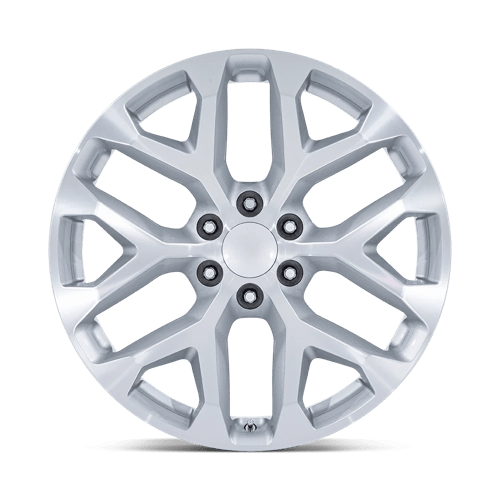 OE Creations PR177 Silver Machined 20x9 +24 6x139.7mm 78.1mm - Wheelwiz