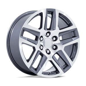 OE Creations PR203 Gunmetal Machined 22x9 +28 6x139.7mm 78.1mm - Wheelwiz