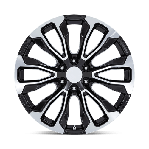 OE Creations PR211 Gloss Black Machined Face 22x9 +28 6x139.7mm 78.1mm - Wheelwiz
