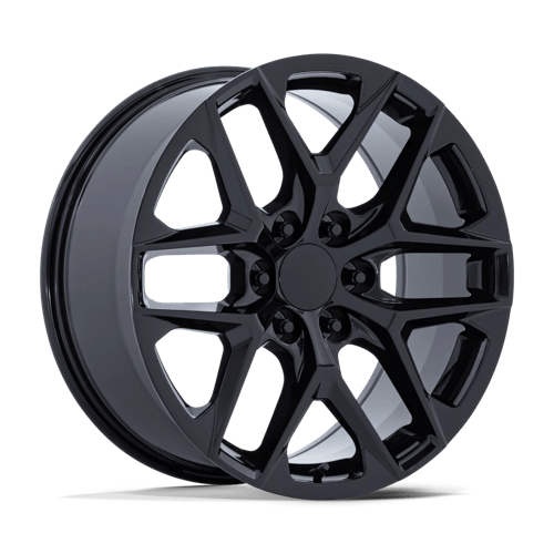 OE Creations PR229 Gloss Black 24x10 +31 6x139.7mm 78.1mm - Wheelwiz
