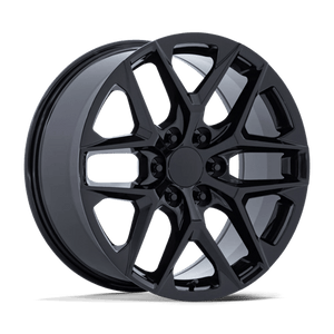 OE Creations PR229 Gloss Black 24x10 +31 6x139.7mm 78.1mm - Wheelwiz