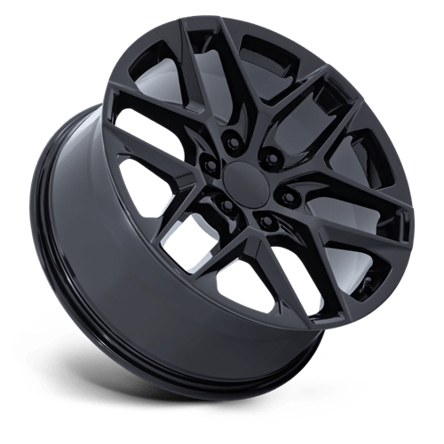 OE Creations PR229 Gloss Black 24x10 +31 6x139.7mm 78.1mm - Wheelwiz